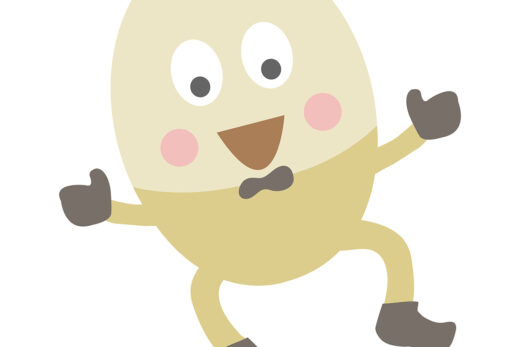 Humpty Dumpty Cartoon illustration