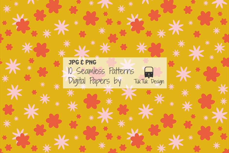 Seamless Flower Pattern